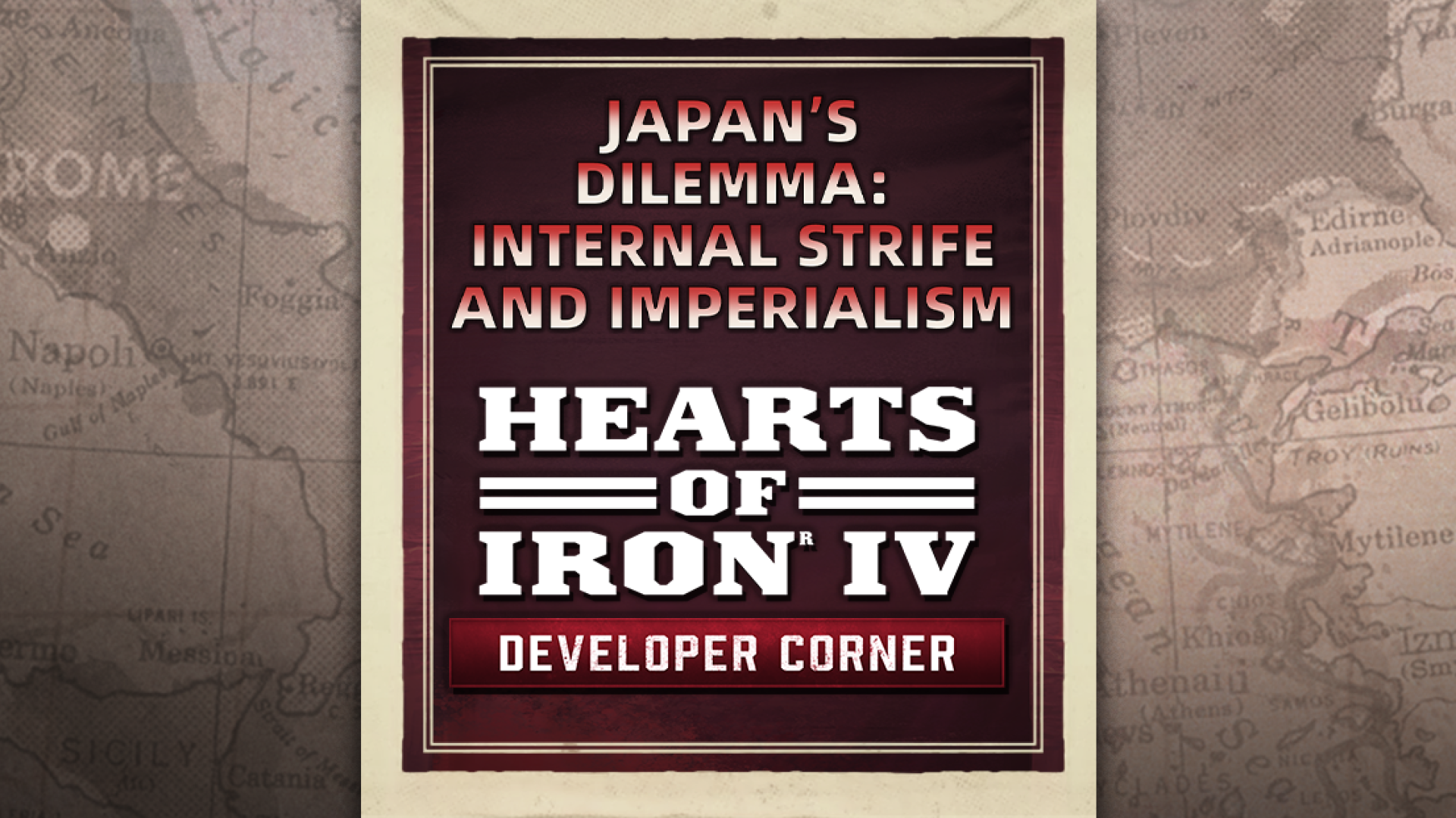 Developer Corner | Japan’s Dilemma: Internal Strife and Imperialism ...