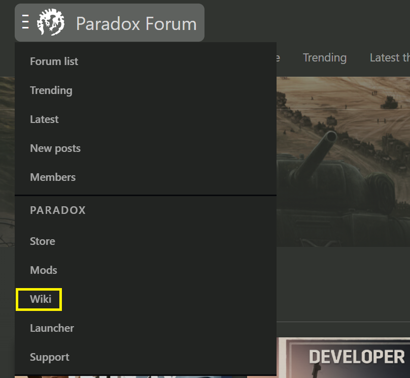 Mentorship | Paradox Interactive Forums