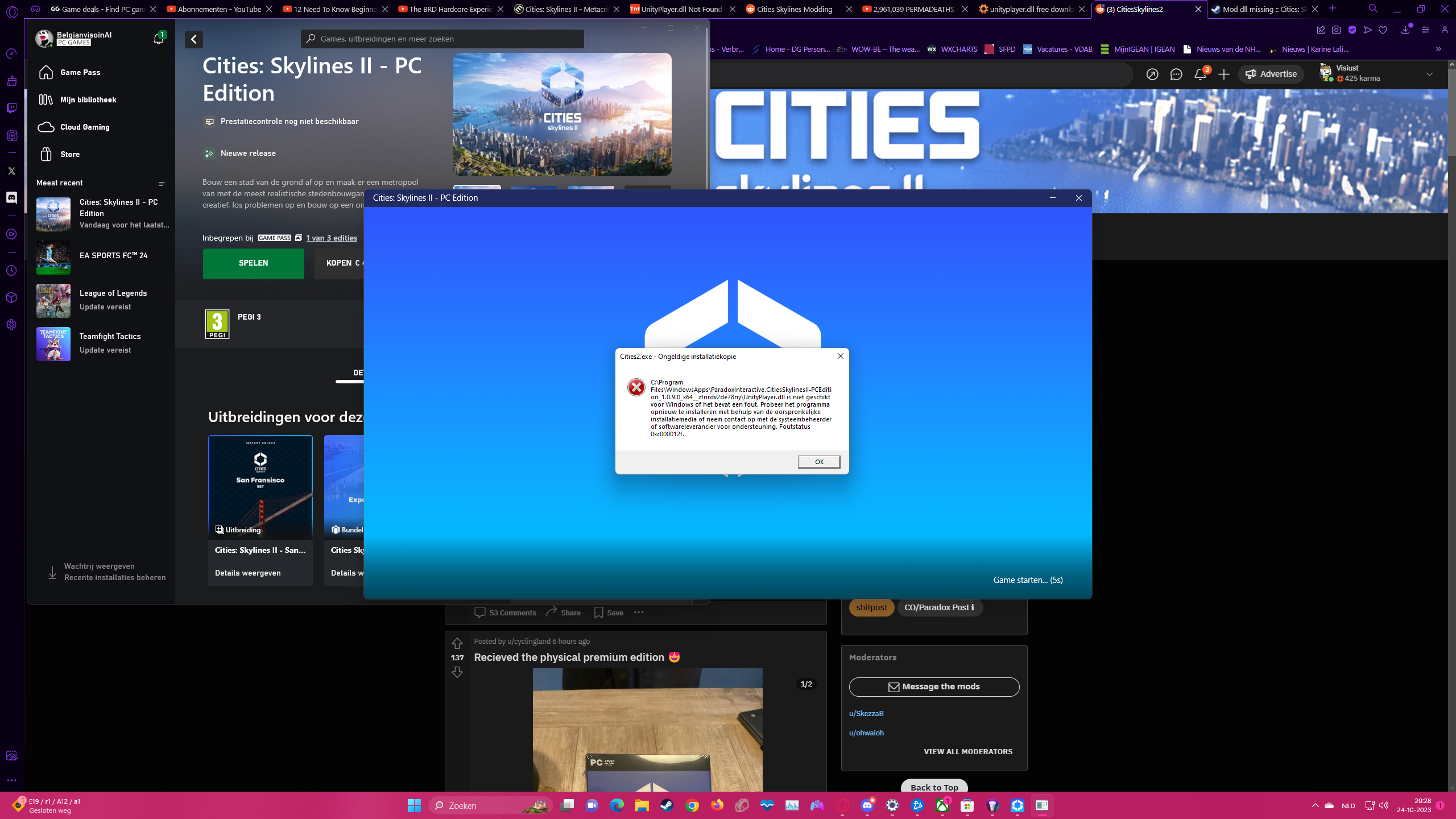 game crashes gamepass, missing files | Paradox Interactive Forums