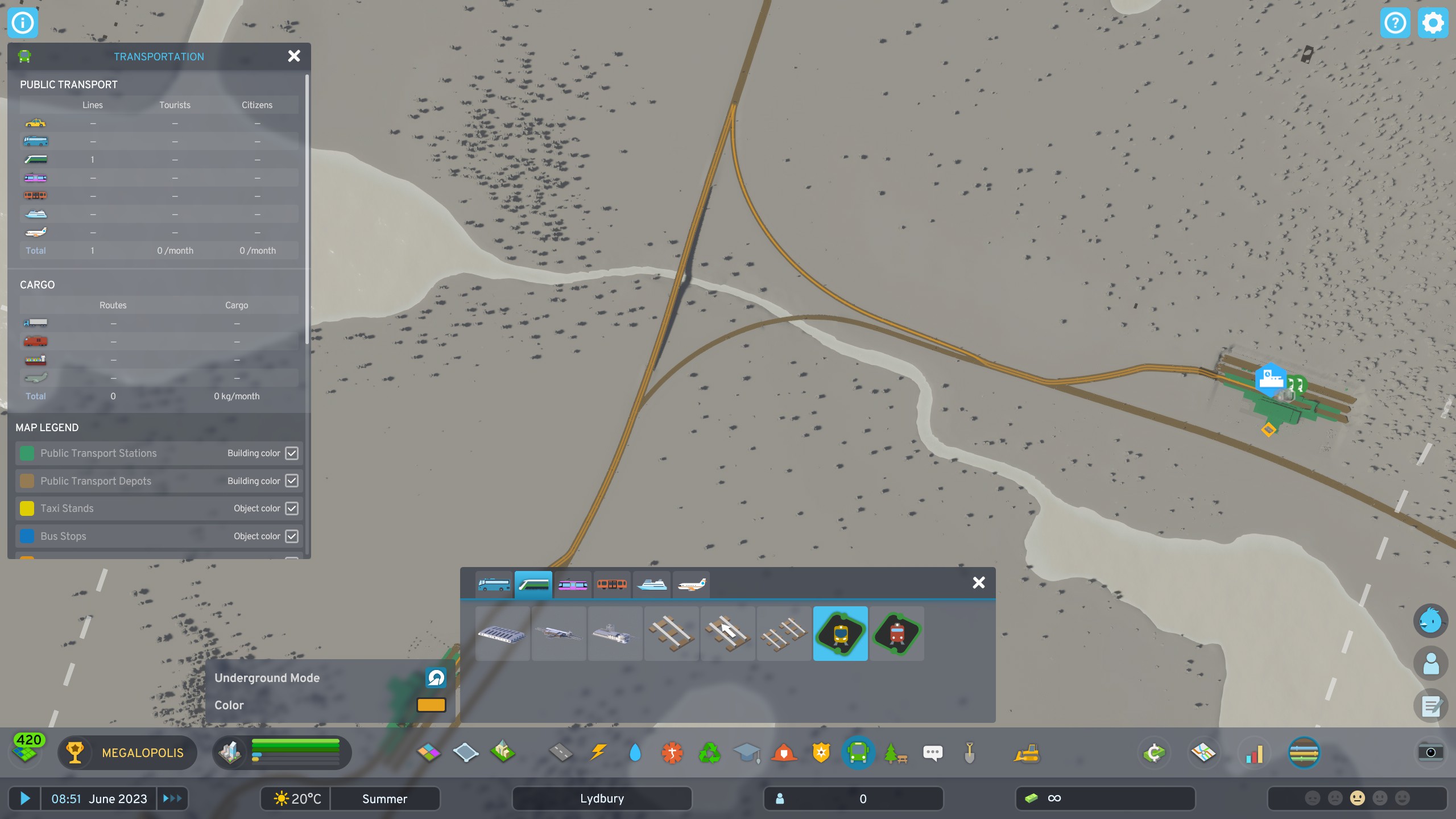 Train doesn't find path on prebuilt rail tracks on Tampere map ...