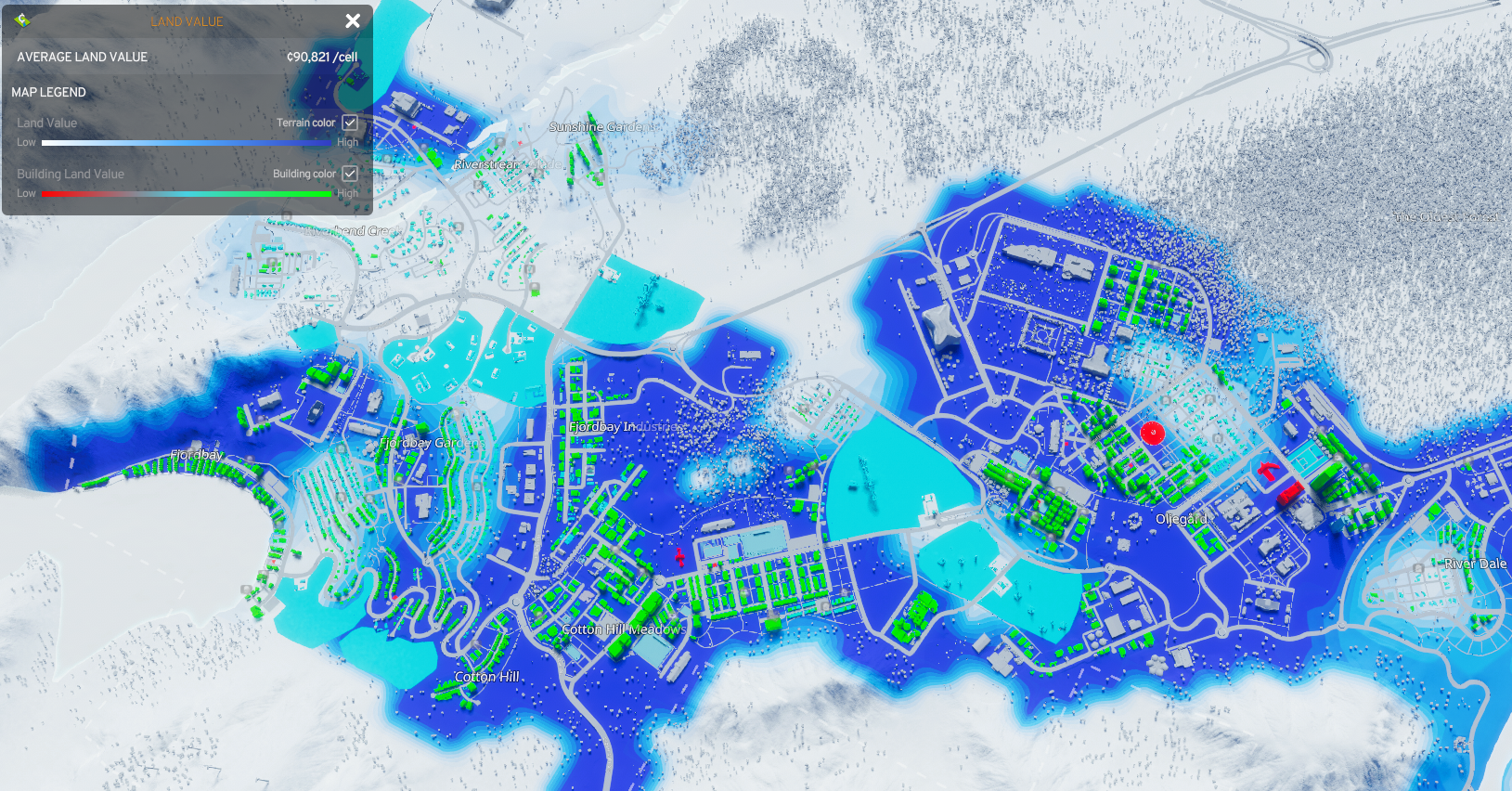 Confirmed - Low Land value in high level areas | Paradox Interactive Forums