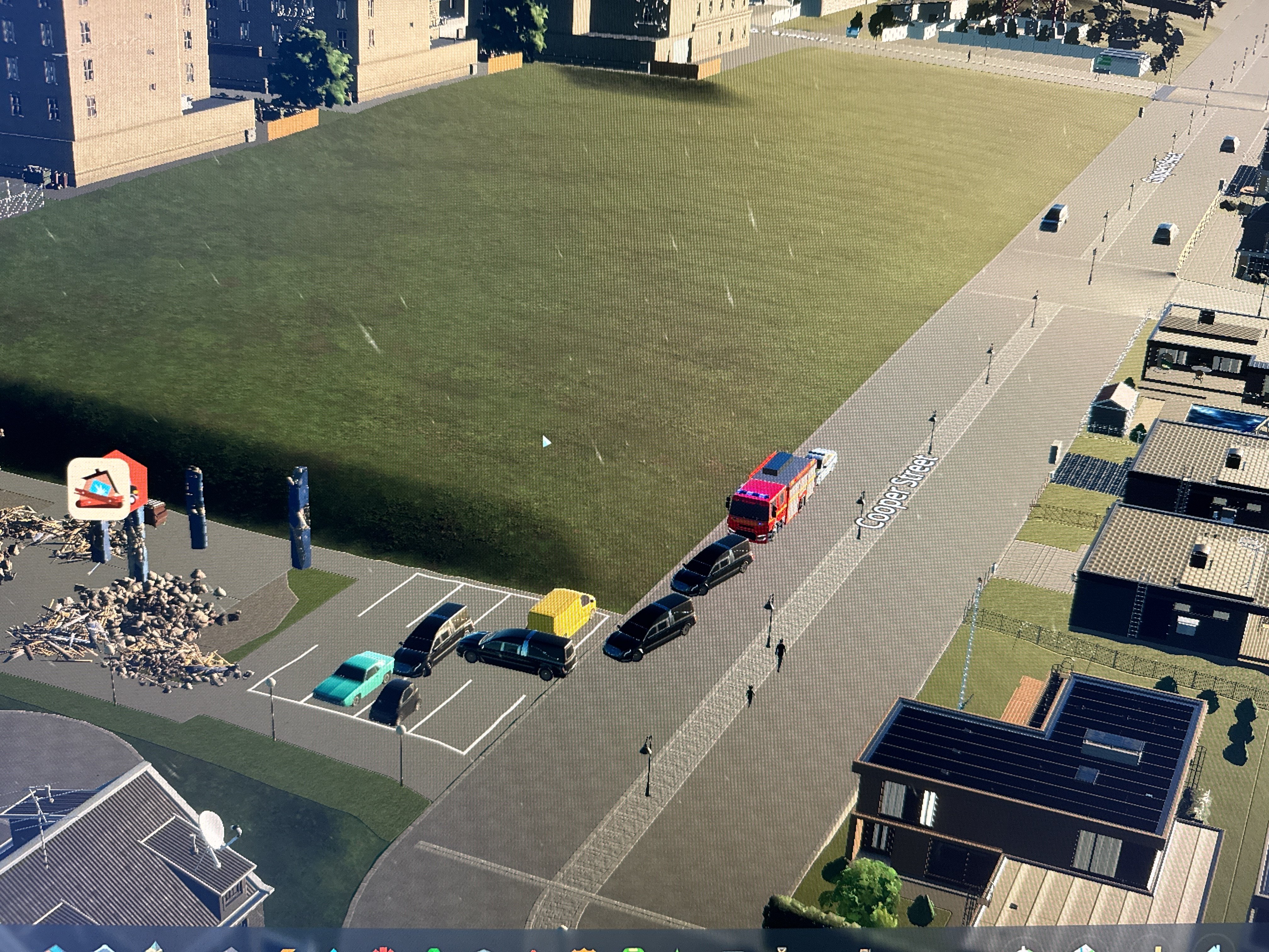 Theengineblock Fire Fire engine disappears a road block before fire ;D | Paradox ...