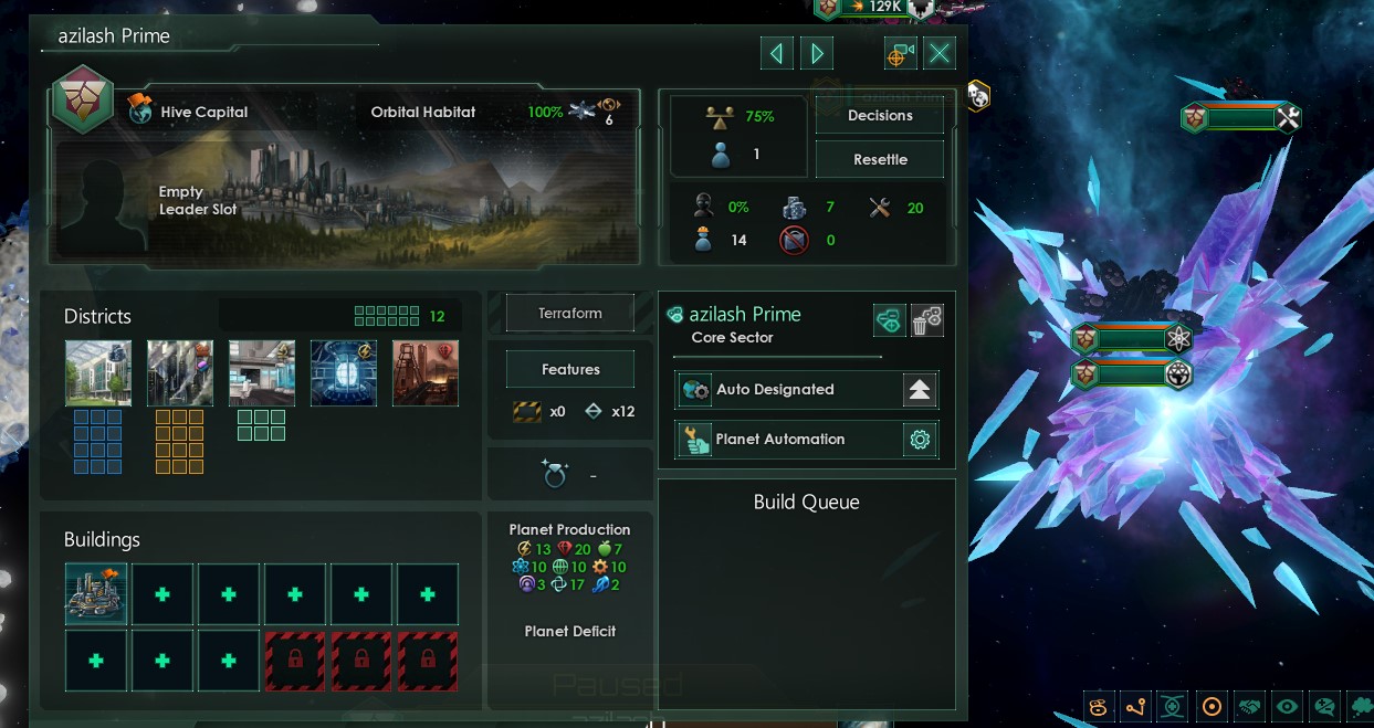 So, the Vacuum flower will not give any bonus if I move capital to the ...