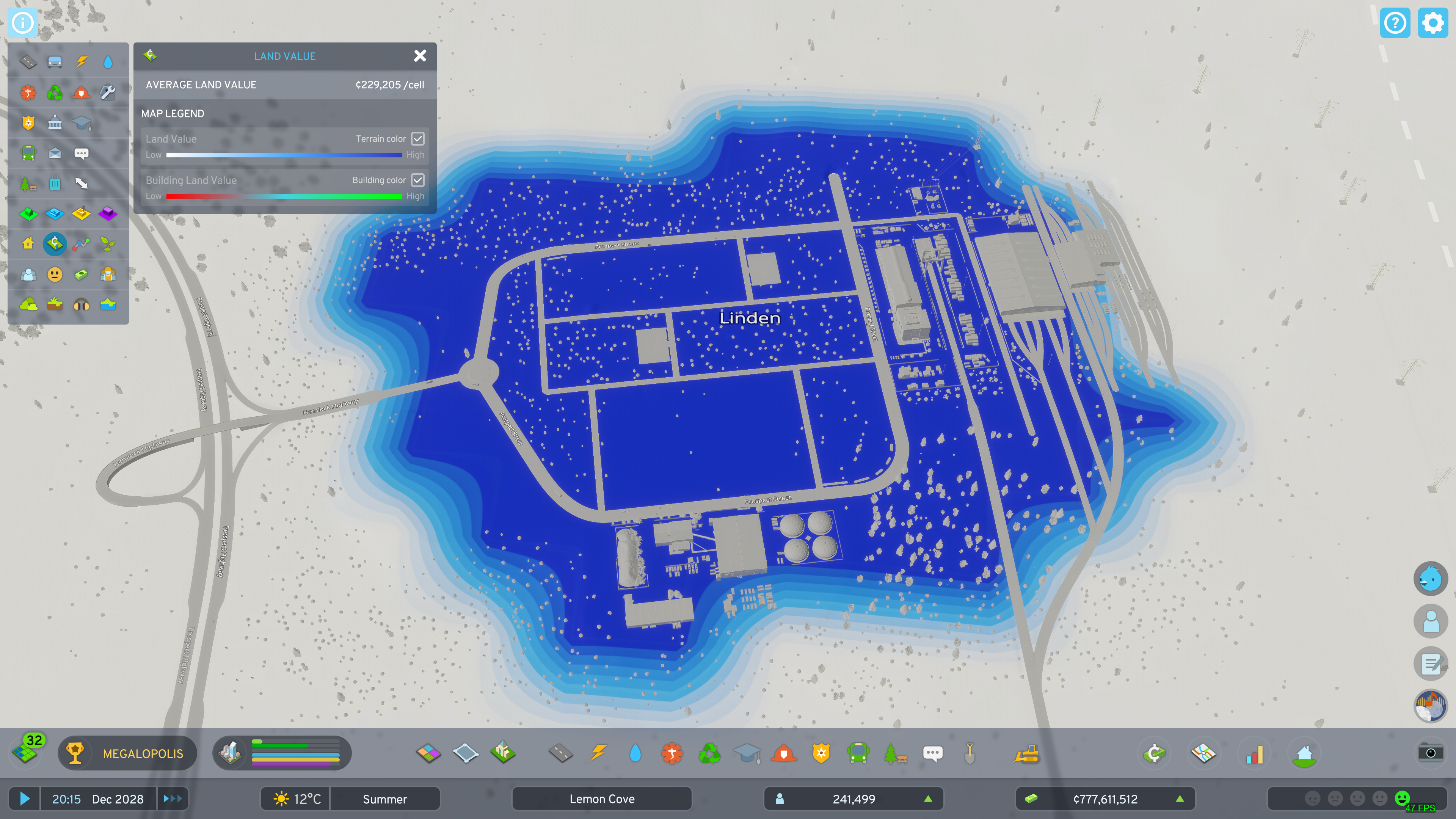 Land Value doesn't drop | Paradox Interactive Forums