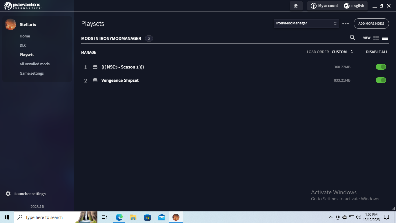 My mod doesn't work tho enabled in launcher | Paradox Interactive Forums