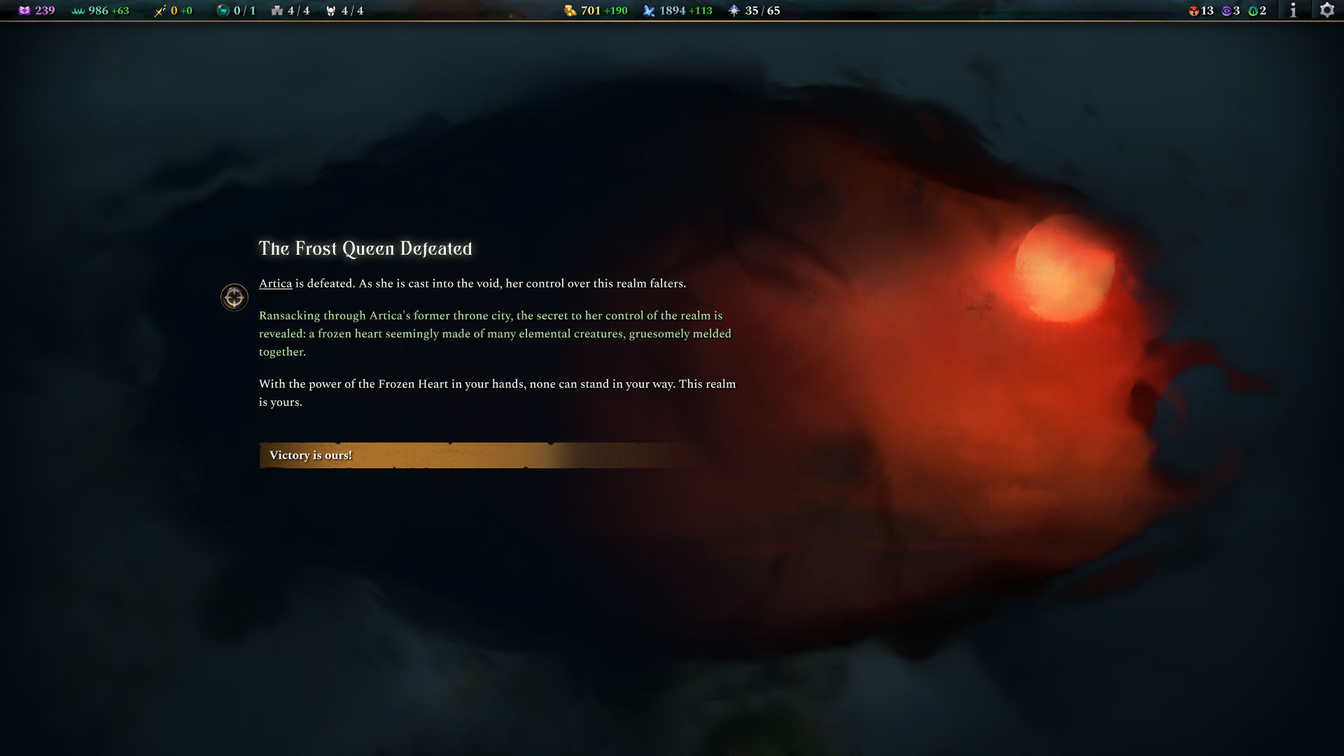 Confirmed - THE GAME CRASH AS I WIN | Paradox Interactive Forums