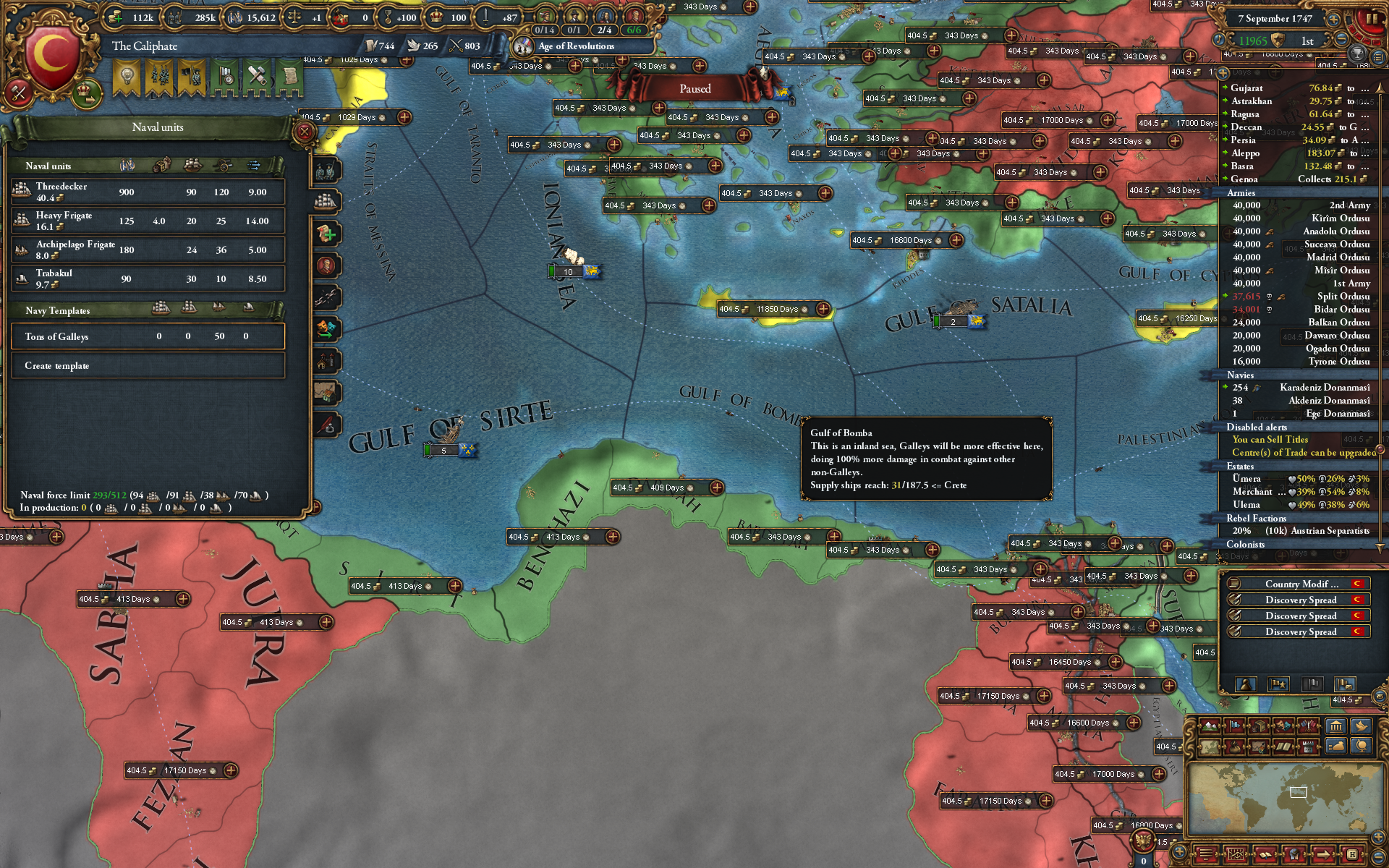Confirmed - Naval template cares whether provinces are connected by ...