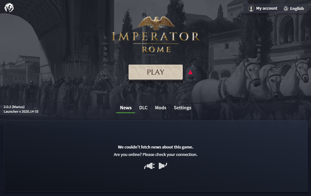 Failed to Launch | Paradox Interactive Forums