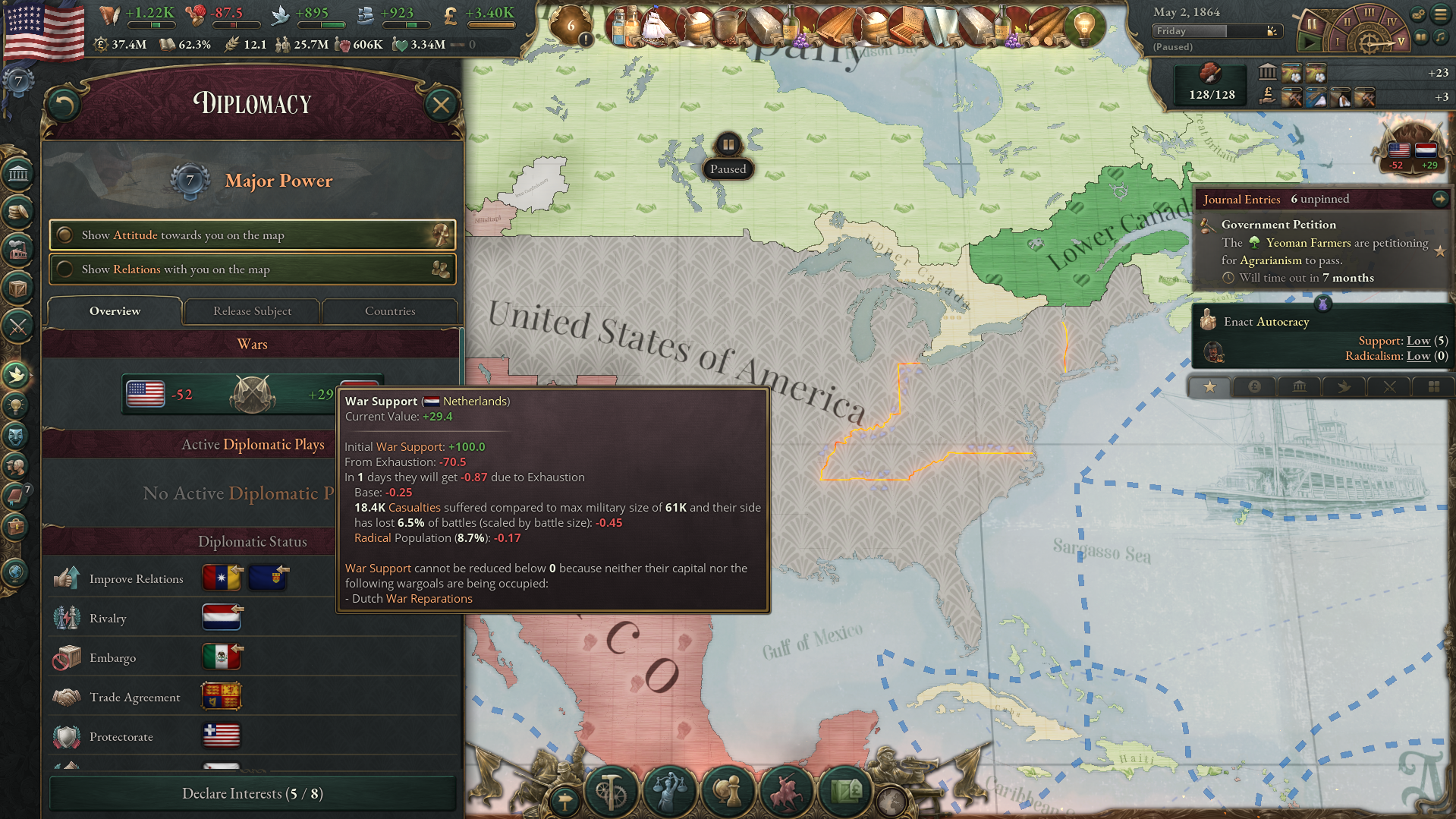 Worth playing? Can't get past the clunky military interface | Paradox ...