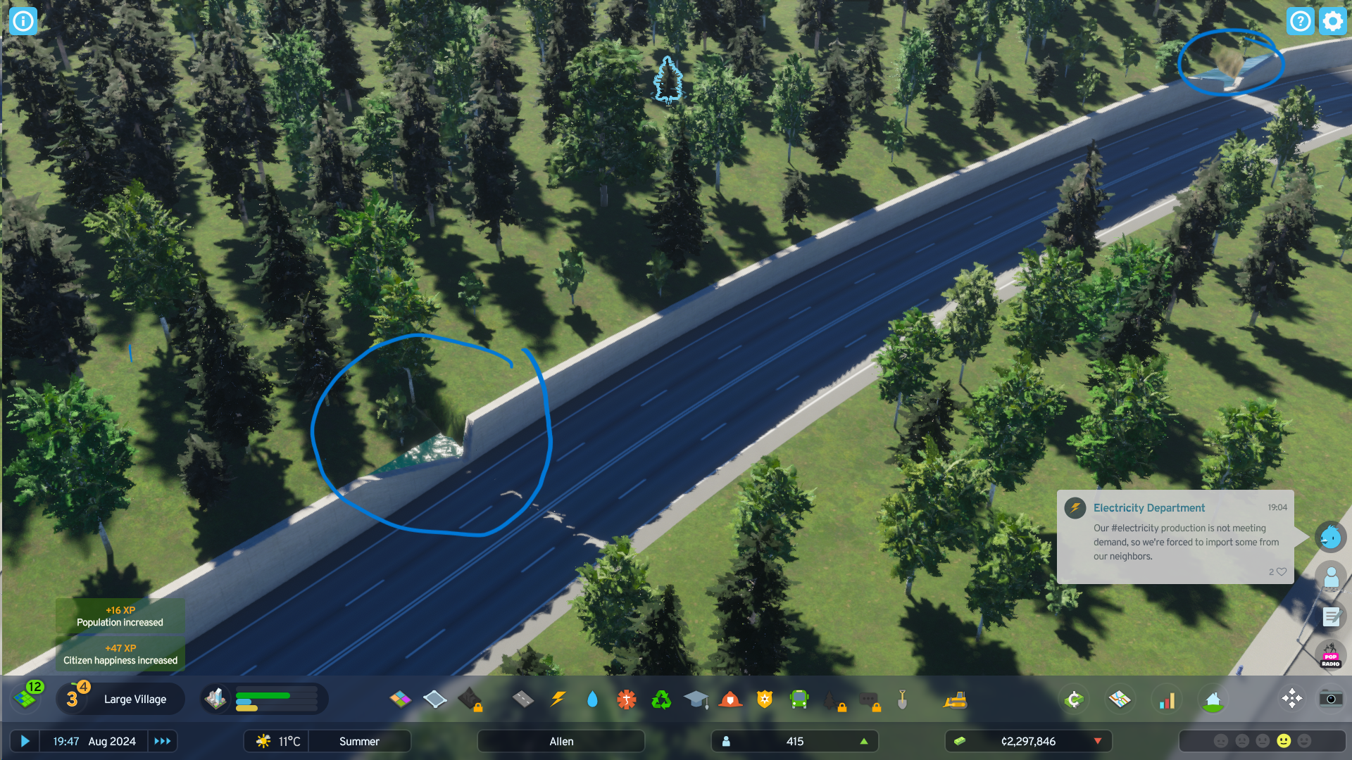 Retaining Wall bug | Paradox Interactive Forums