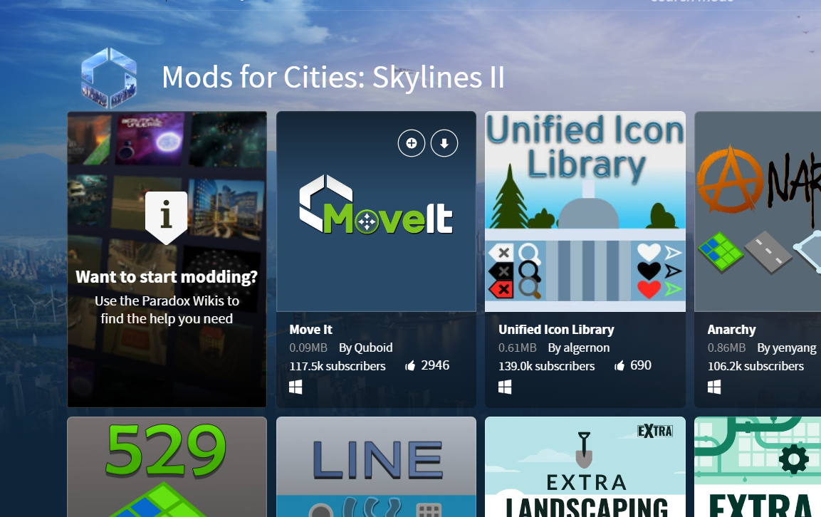 Paradox Mods general improvements and QOL | Paradox Interactive Forums