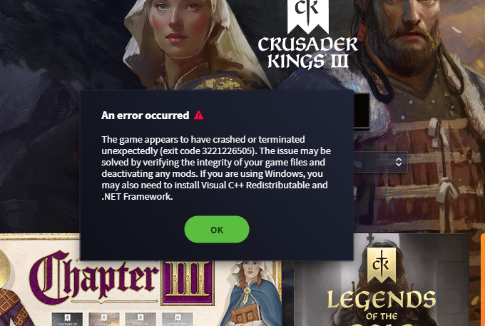 The game does not start | Paradox Interactive Forums
