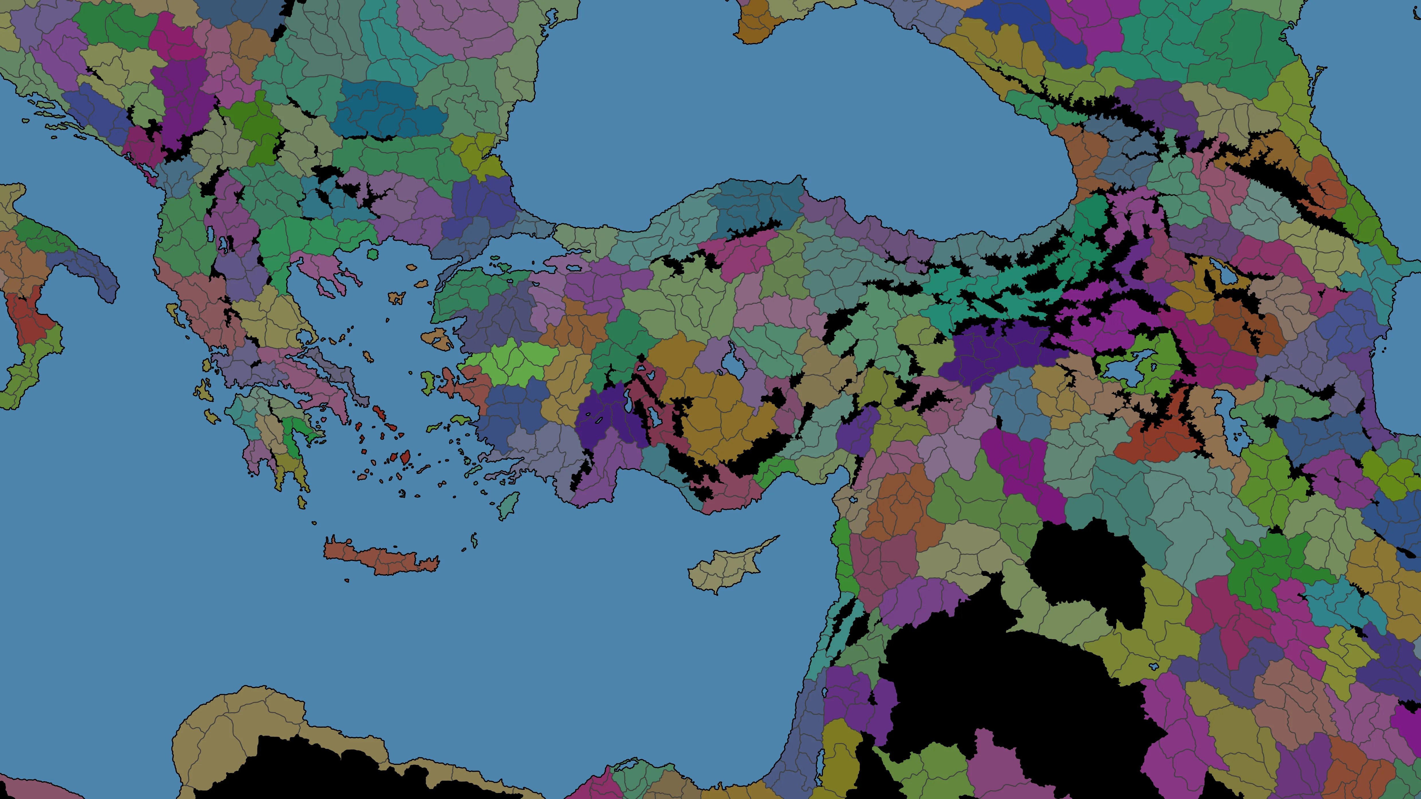 Voltaire's Nightmare vs Project Caesar map | Paradox Interactive
