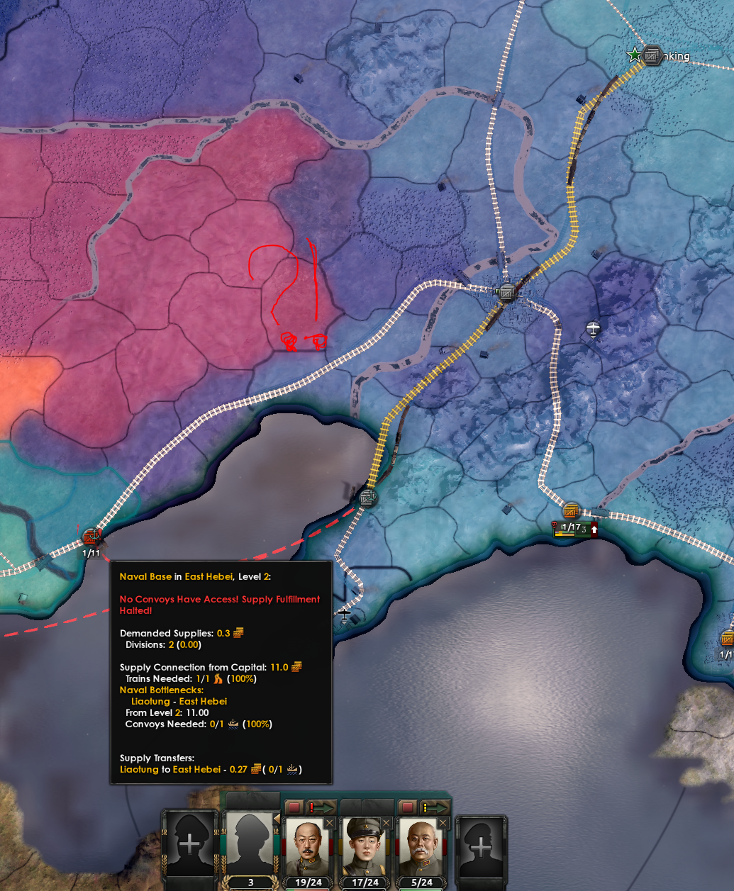 Logistic problem | Paradox Interactive Forums