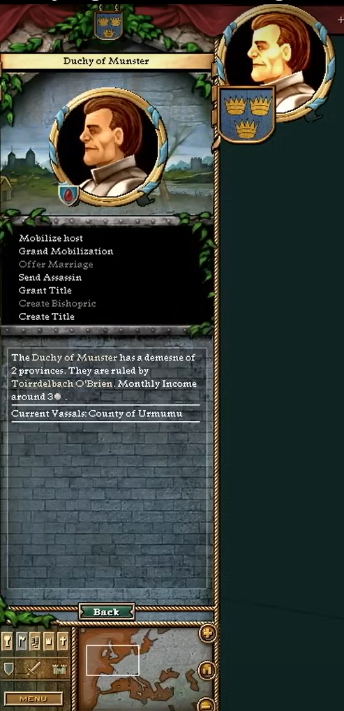 So, is the King of Munster in 1066 ever going to be fixed? | Page 