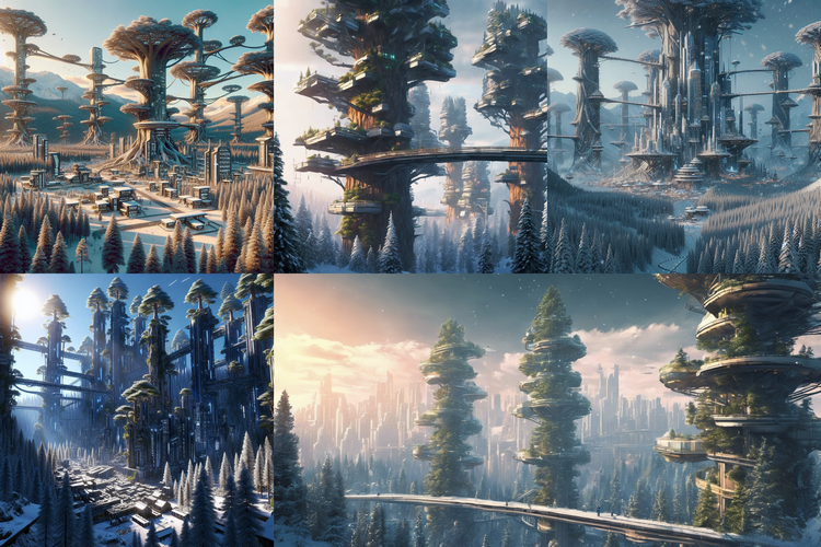 Ecopolis - Bioengineered Titanic Trees Ecumenopolis | Paradox ...