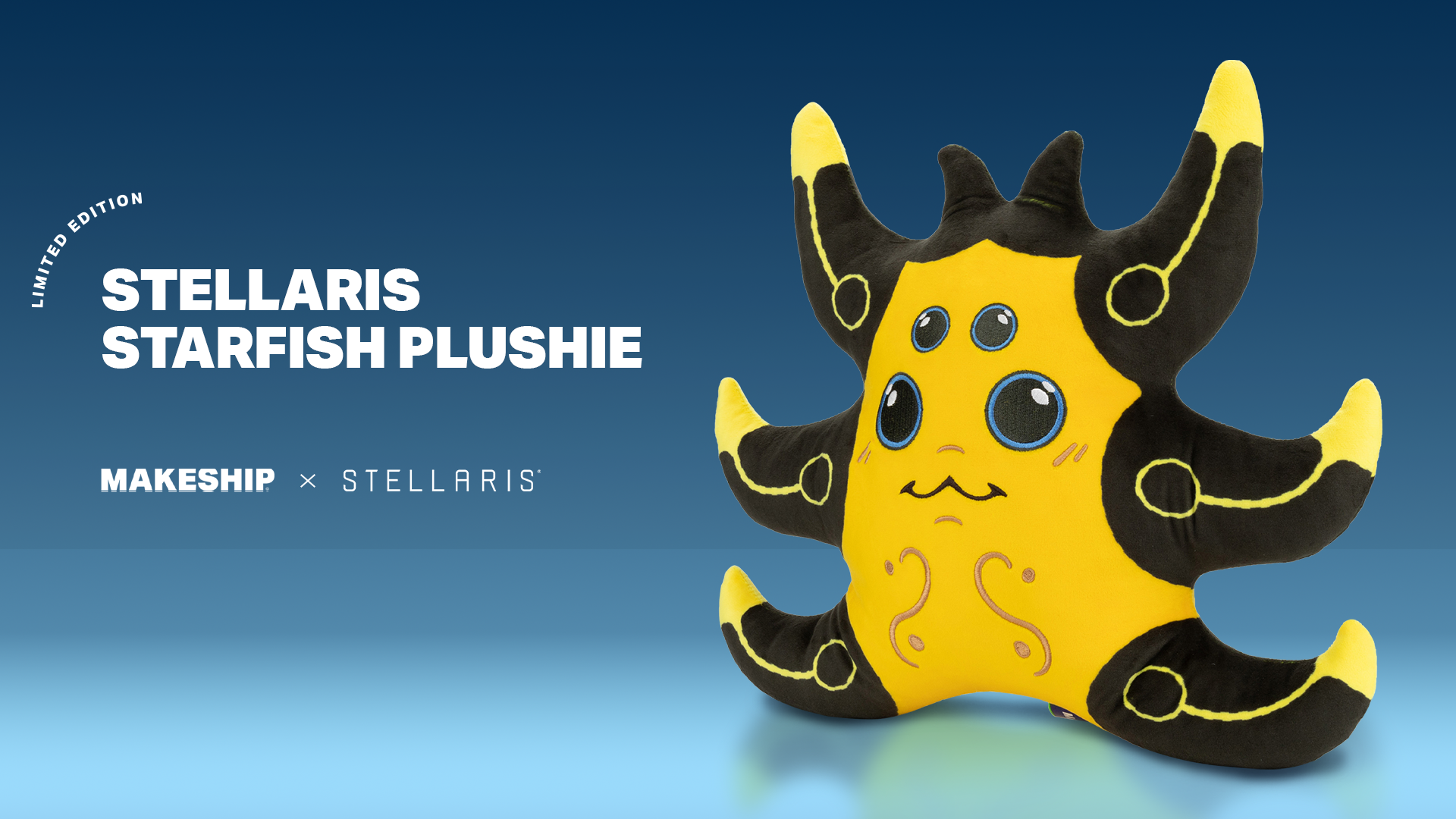 Stellaris Starfish Plushie | LIMITED EDITION | Makeship x