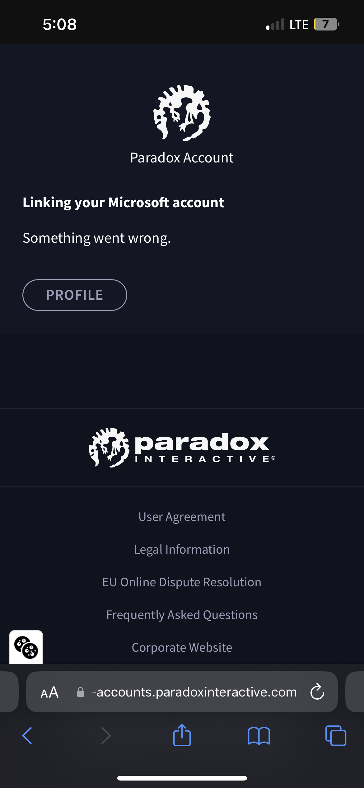 I cant link paradox with xbox | Paradox Interactive Forums