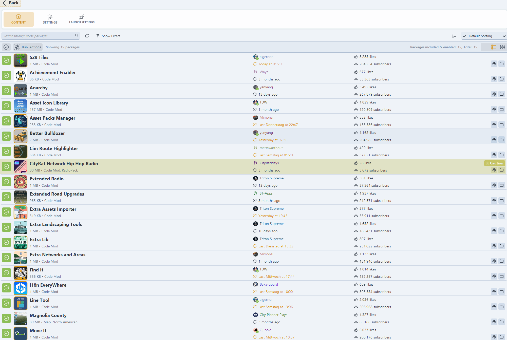 Mods not loading after deleting Legacy Flavour | Paradox Interactive Forums