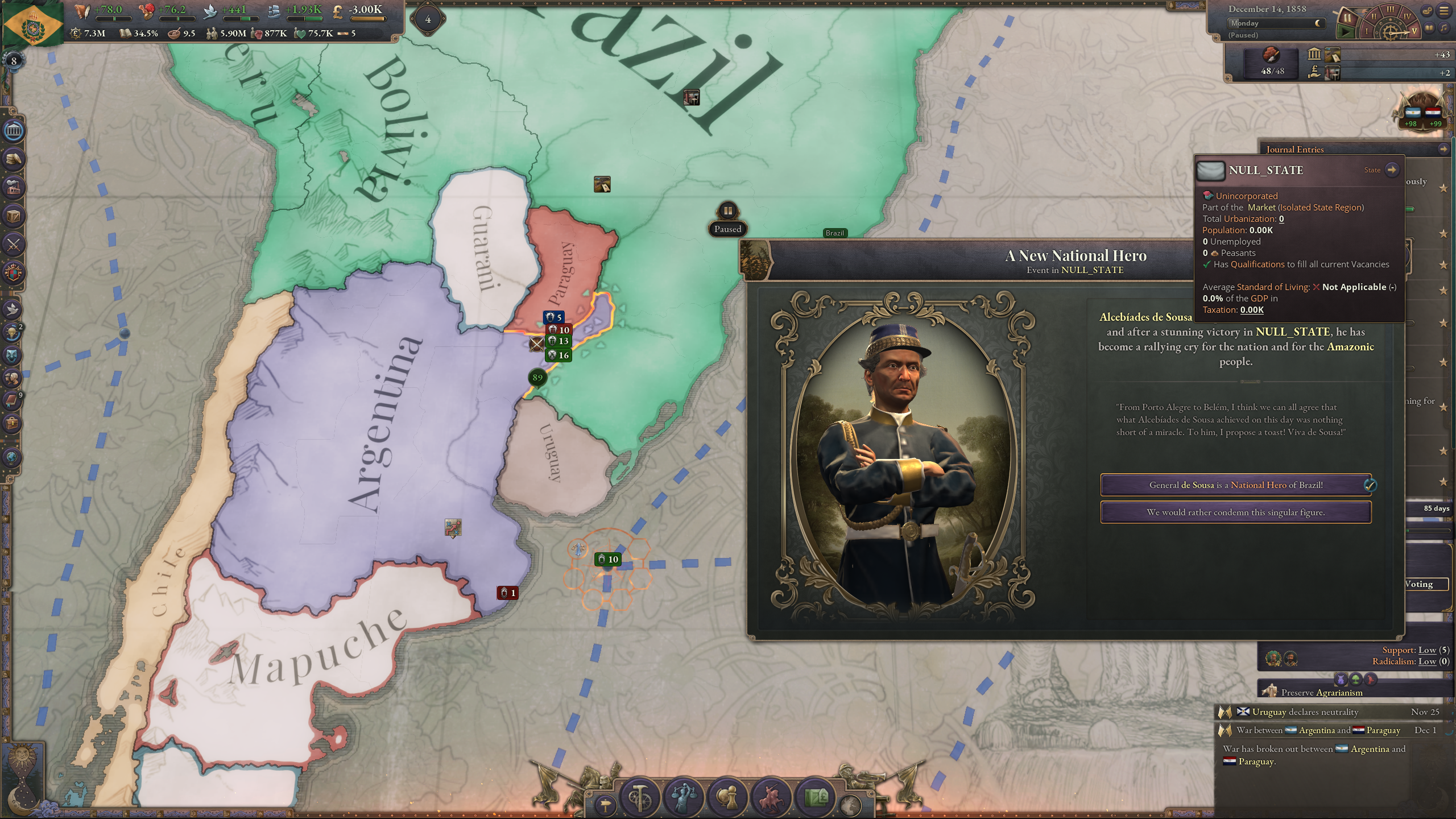 Null State Search Event fired in NULL_STATE | Paradox Interactive Forums