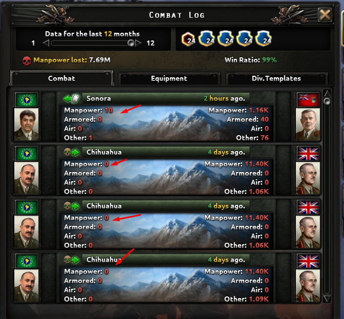 Combat Log Losses have crazy numbers. | Paradox Interactive Forums