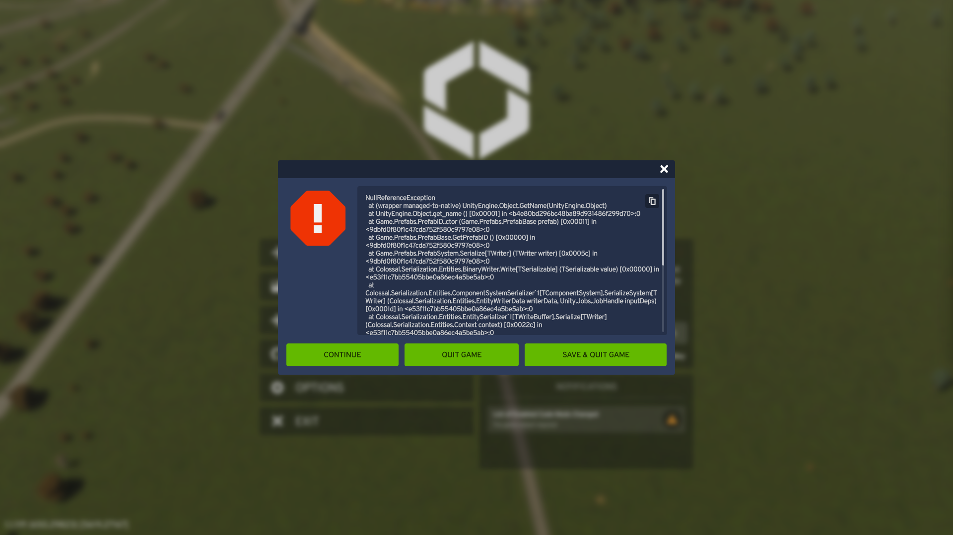 Null ReferenceException | Paradox Interactive Forums