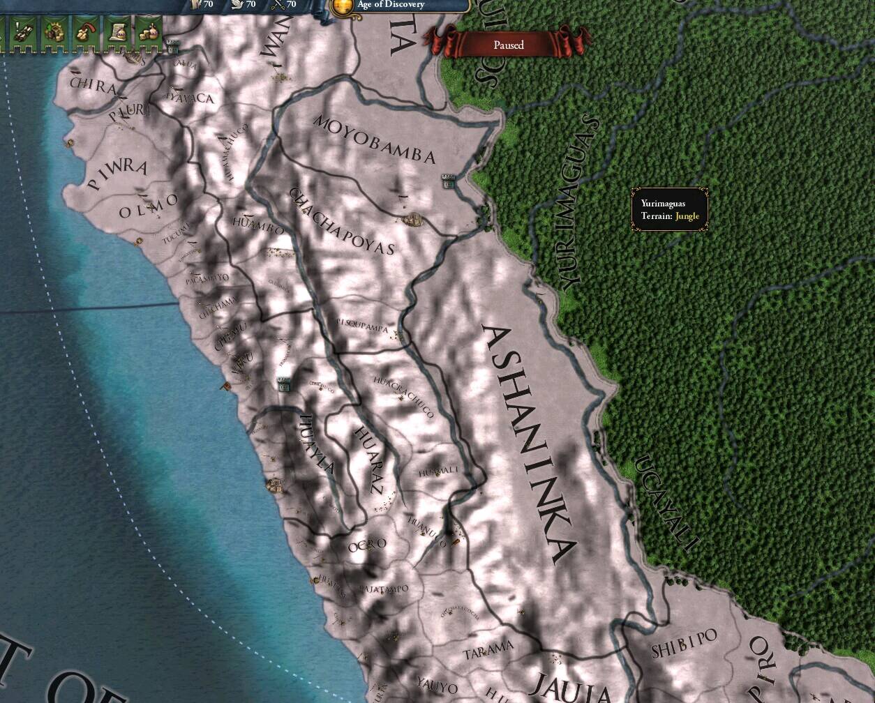 Ancient Andean Civilizations Maps Political/Cultural Map Of The