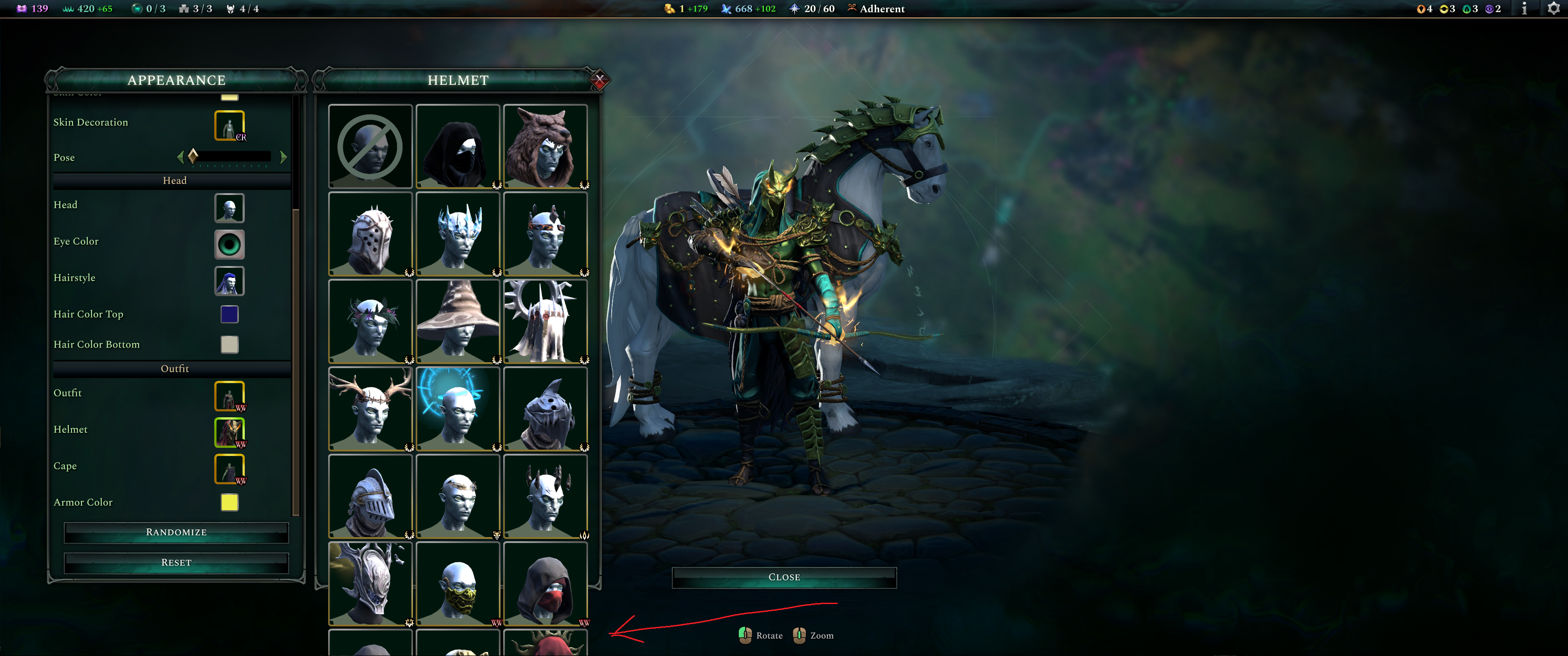 Duplicate - UI: Customization window extending below screen ...