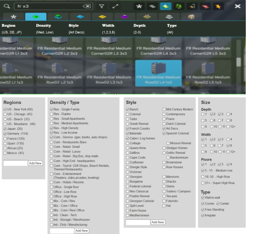Create interface for building styles. | Paradox Interactive Forums