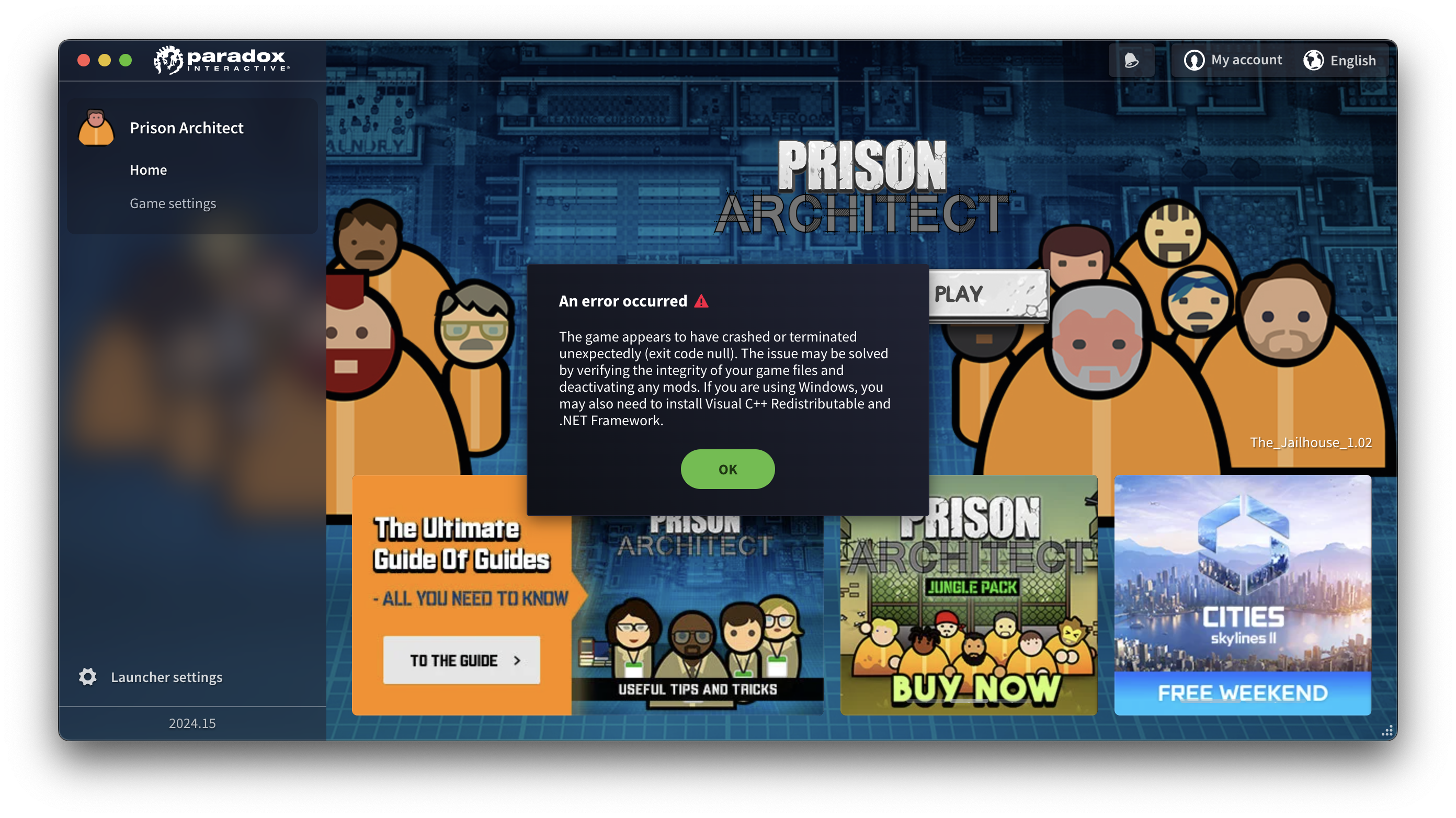MacOS Can't launch game | Paradox Interactive Forums