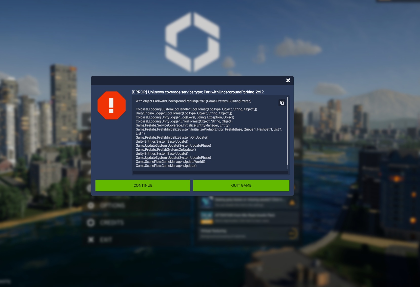 After Update Cities 2 Not Working | Paradox Interactive Forums