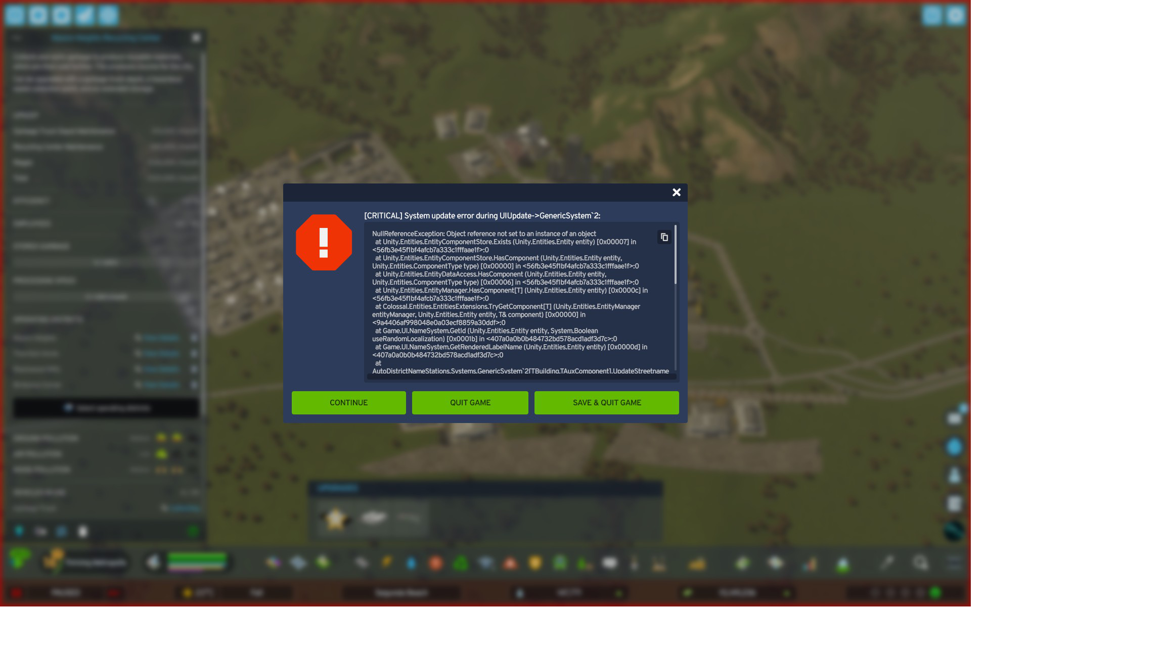 error when addding extension to recycle | Paradox Interactive Forums