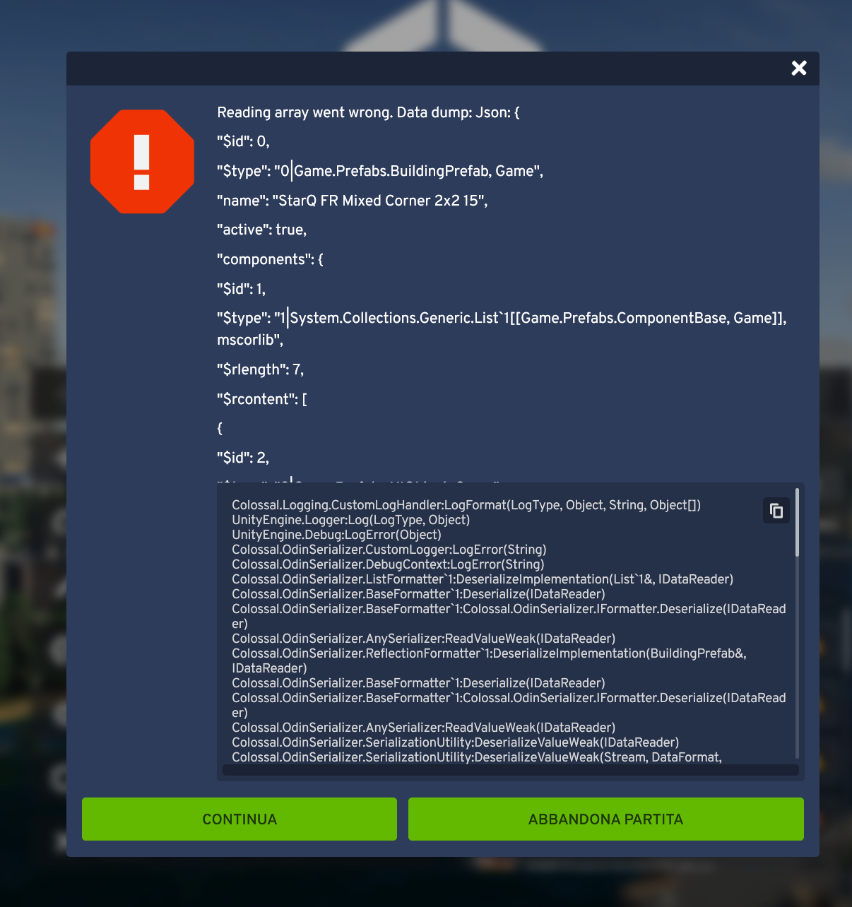 I deleted mods from paradox mods in game and the game crashed. At the ...