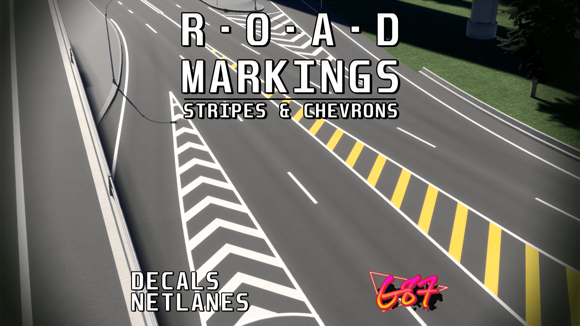 [G87] Road Markings: Stripes and Chevrons | Paradox Interactive Forums