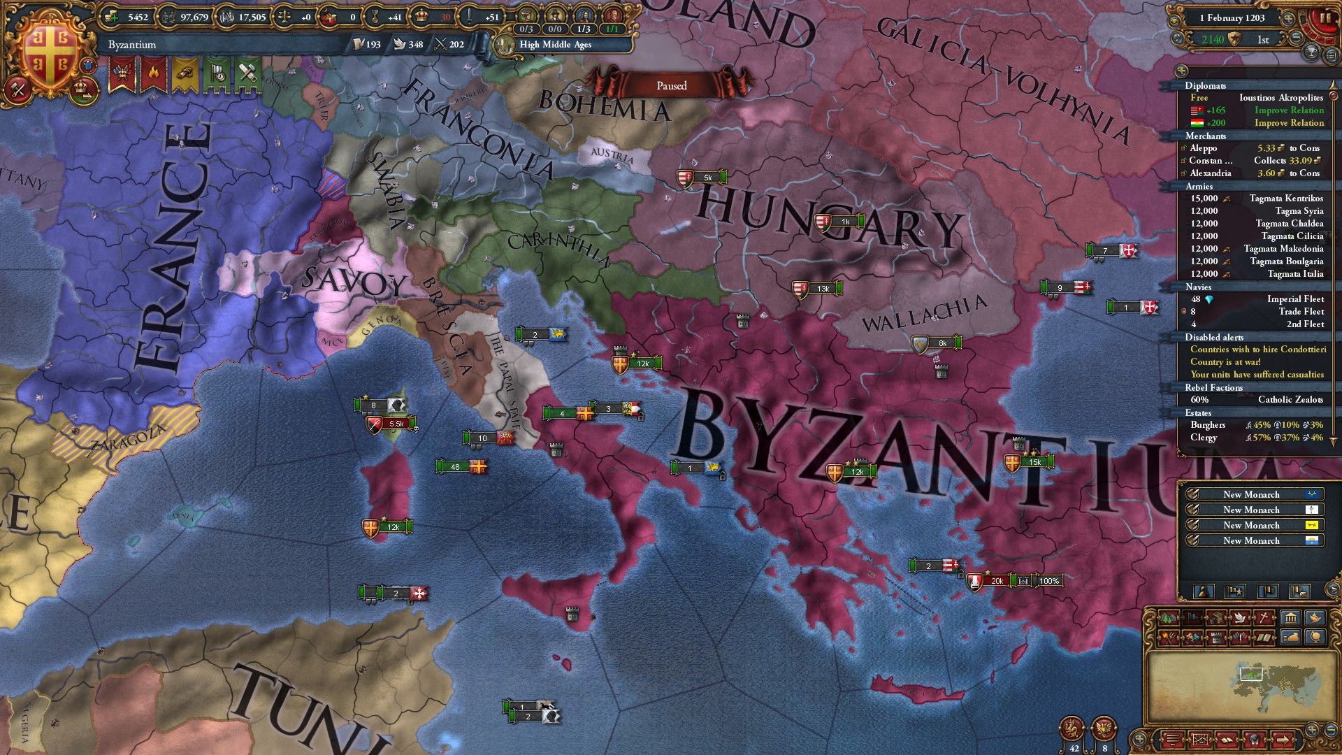 Roman Restoration: A Byzantine Campaign | Page 7 | Paradox Interactive ...