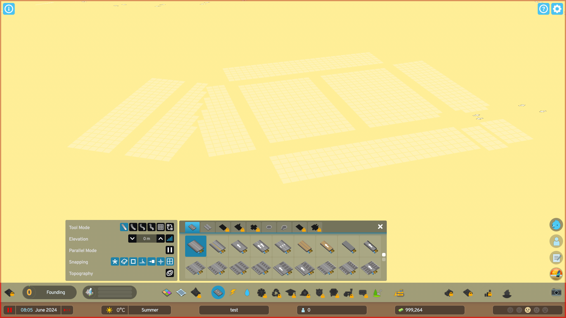 When placing roads screen goes yellow. | Paradox Interactive Forums