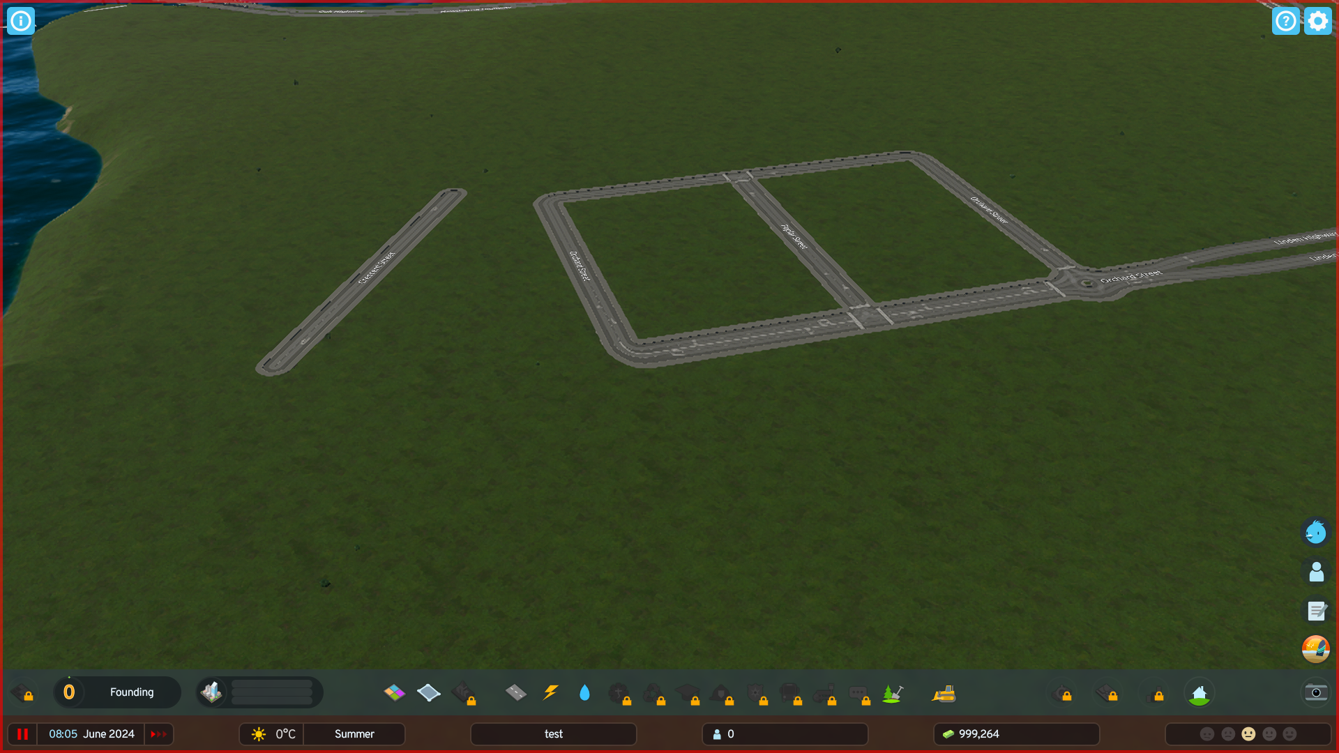 When placing roads screen goes yellow. | Paradox Interactive Forums