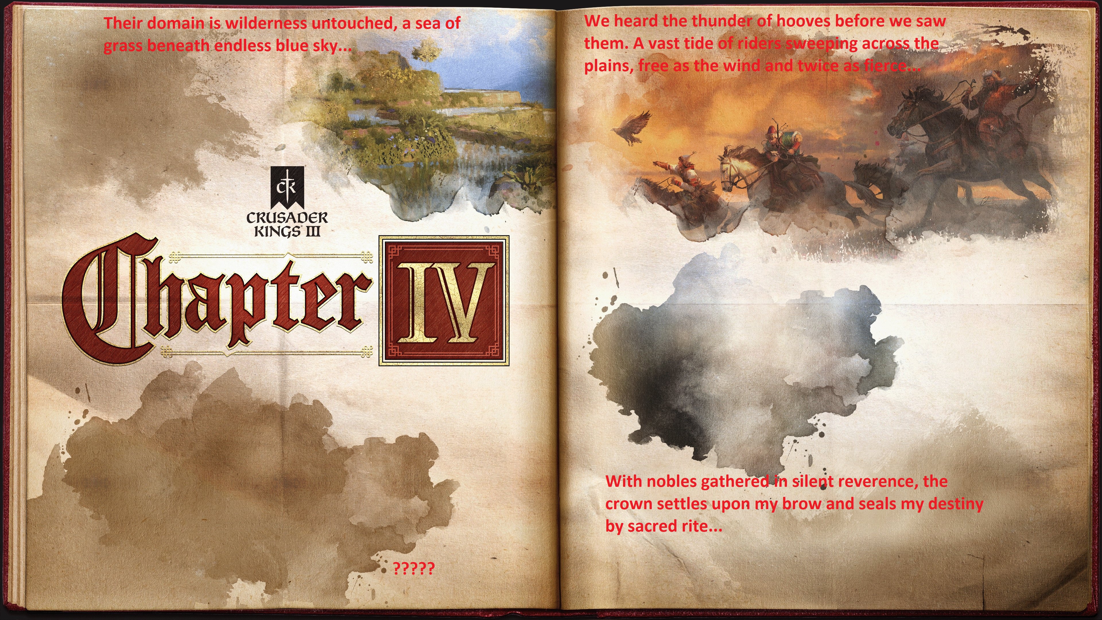 Chapter IV Speculation Thread. | Page 17 | Paradox Interactive Forums