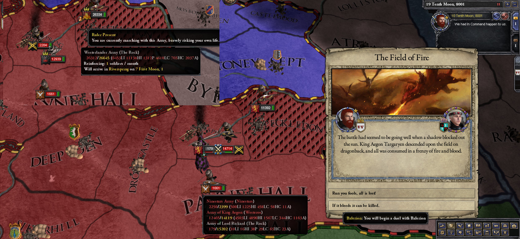 Red Lions of Castamere - House Reyne AGOT AAR | Paradox Interactive Forums