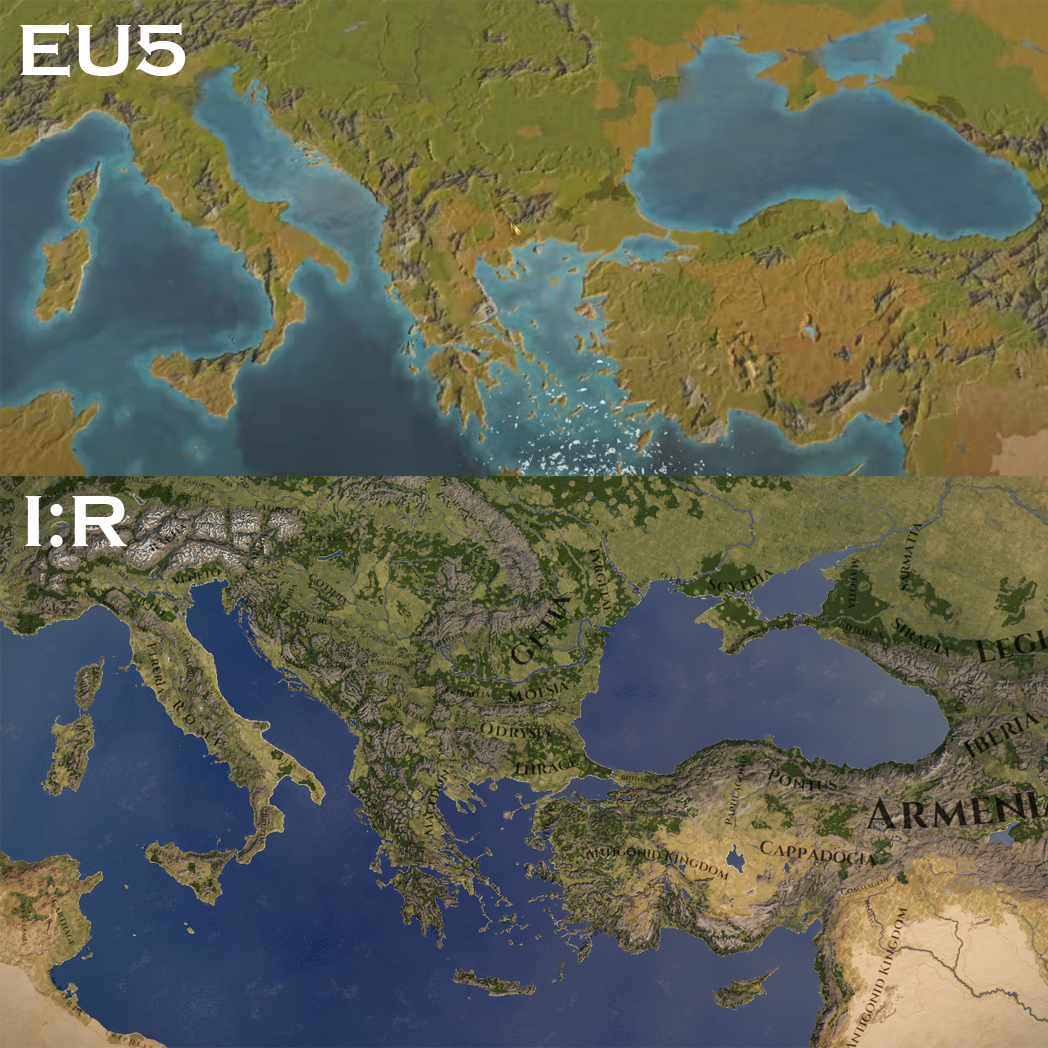Terrain Map - EU5 vs. Imperator | Paradox Interactive Forums