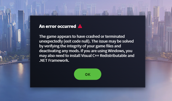 Fixed - An error occurred. Cannot resolve issue | Paradox Interactive ...