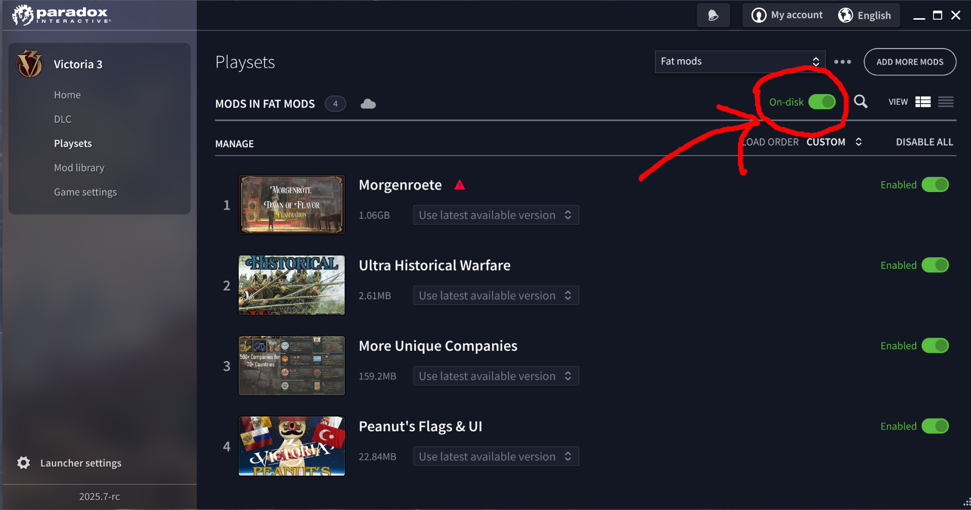 New feature announcement: Off-disk playsets | Paradox Interactive Forums