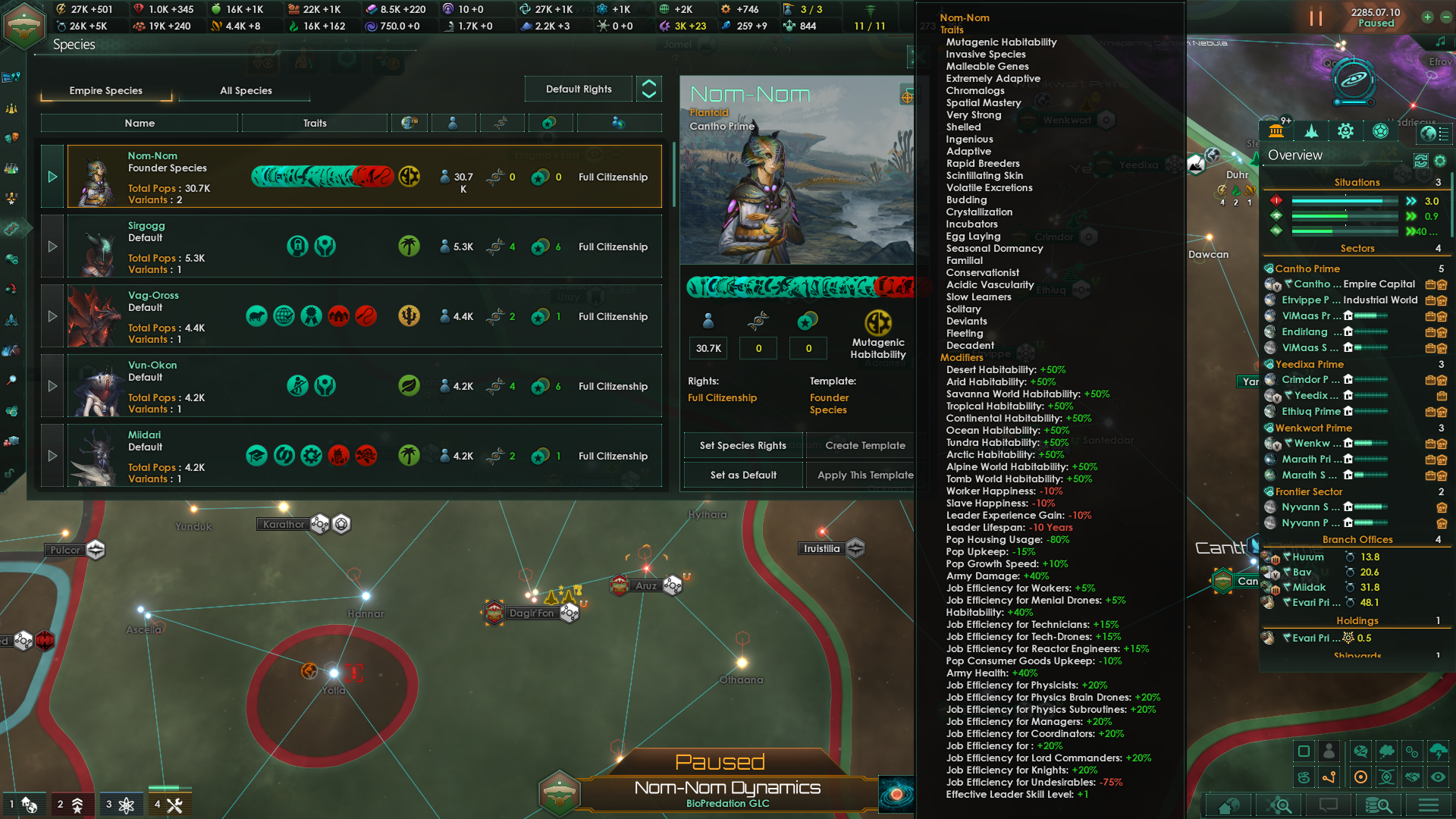 Build suggestions for Evolutionary Predators? | Paradox Interactive Forums