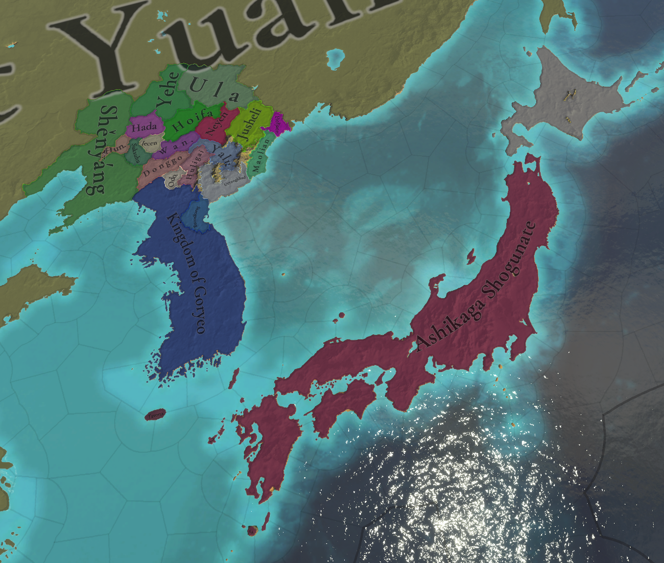 Tinto Maps #24 Korea and Japan Feedback | Paradox Interactive Forums, image size:1356x1150