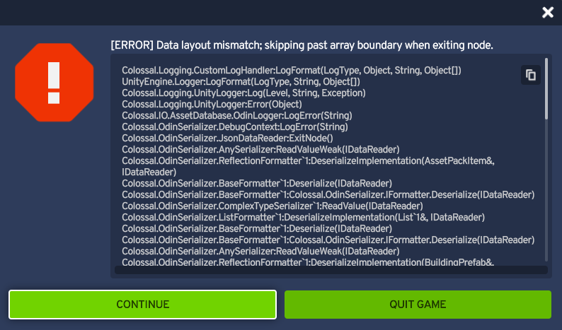 I get 7 errors when I log into the game | Paradox Interactive Forums