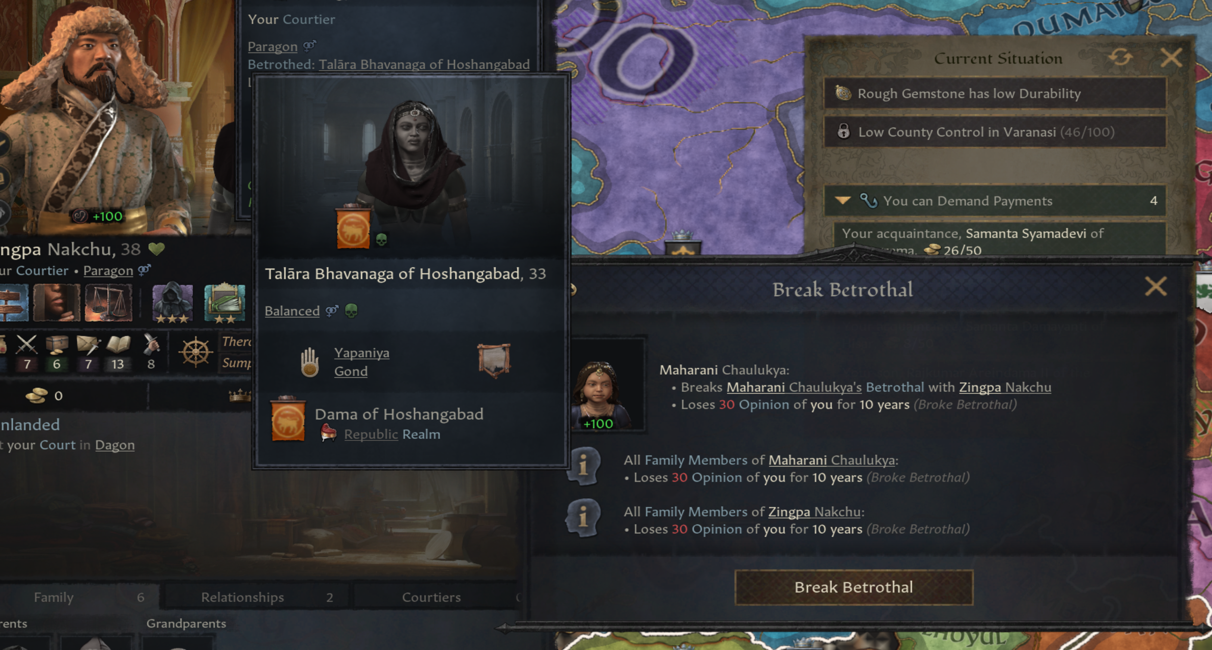 Visual bug betrothal | Paradox Interactive Forums
