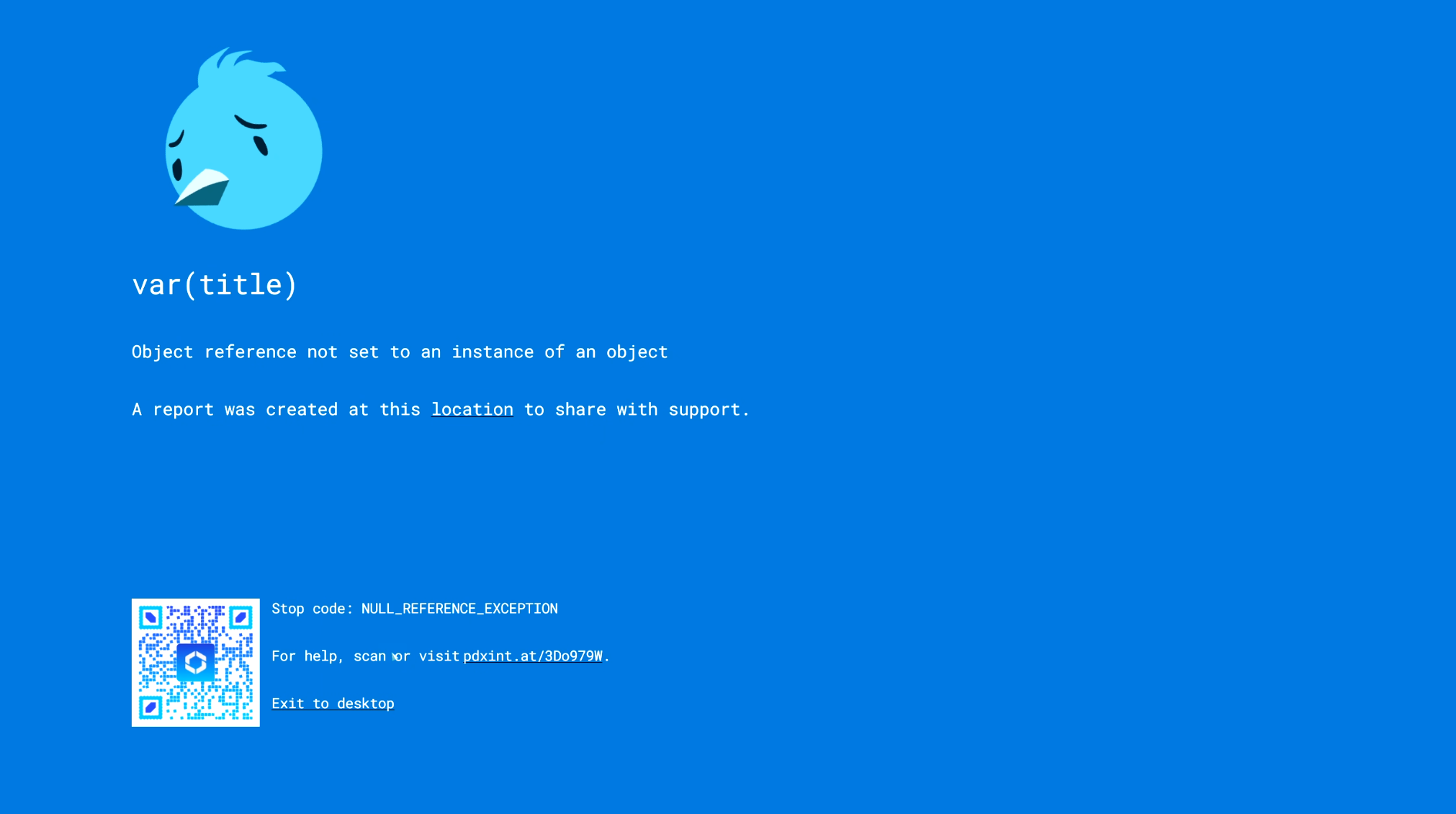 Needs Info - Game crashes during loading with a NULL_REFERENCE ...