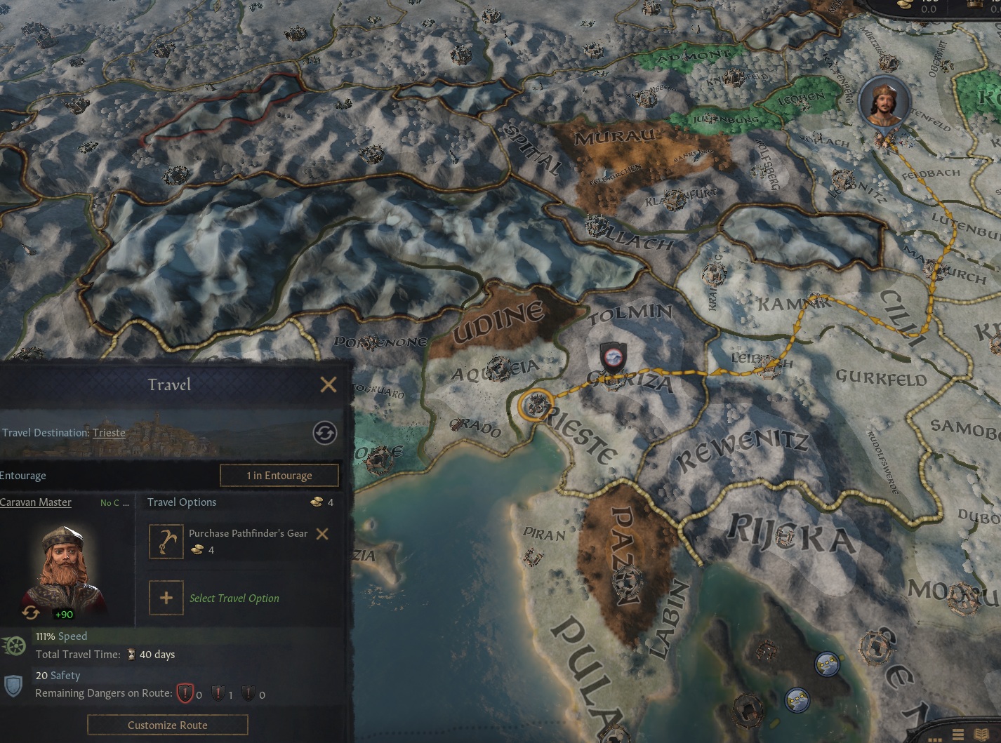 Lutenberg CKIII - Hiking the Via Alpina | Paradox Interactive Forums
