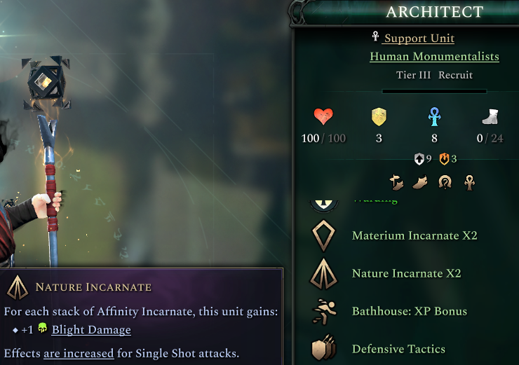 Not a Bug - Architect Culture's, Architect unit's Affinity Tesseract ...