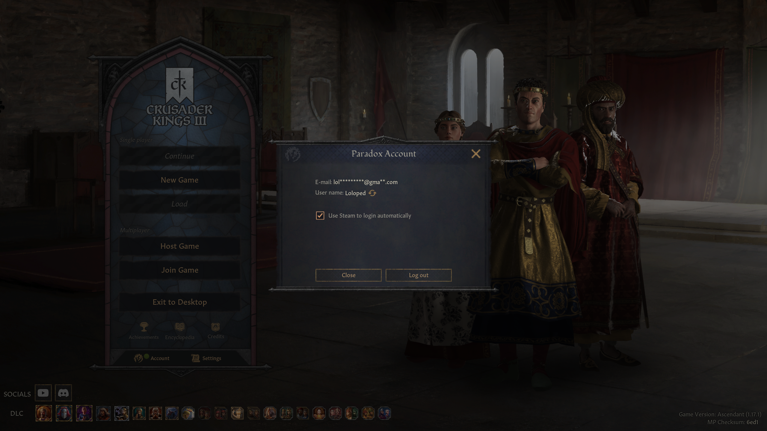 Unknown Error - Connecting to CK3 | Paradox Interactive Forums